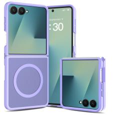 Samsung Galaxy Z Flip 8 Skal MagSafe TPU Lila
