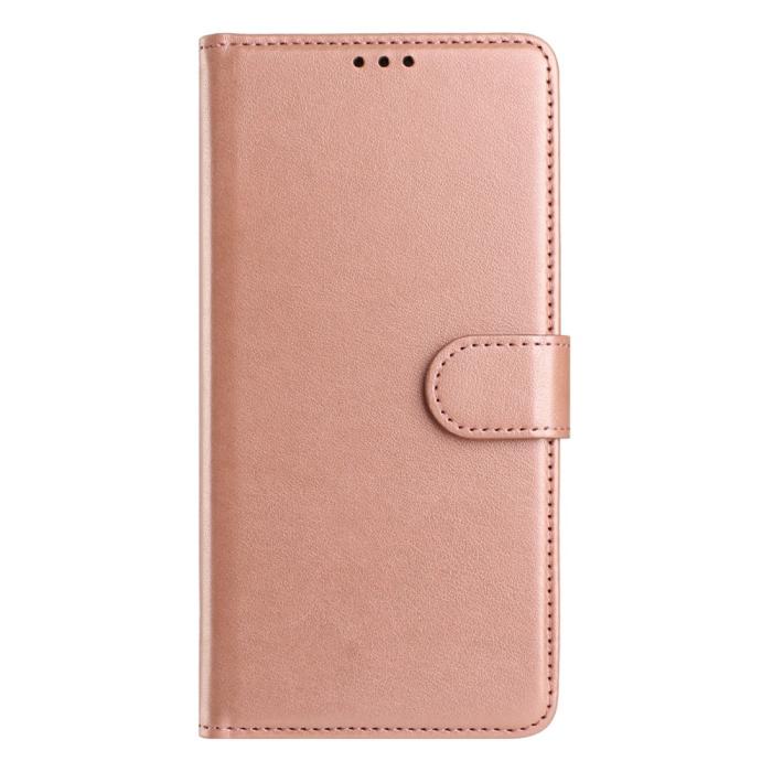 Bild 4,  Samsung Galaxy S25 FE Fodral Multifunktionellt Läder Roséguld