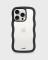 holdit holdit iPhone 15 Pro Skal Wavy Svart/Transparent