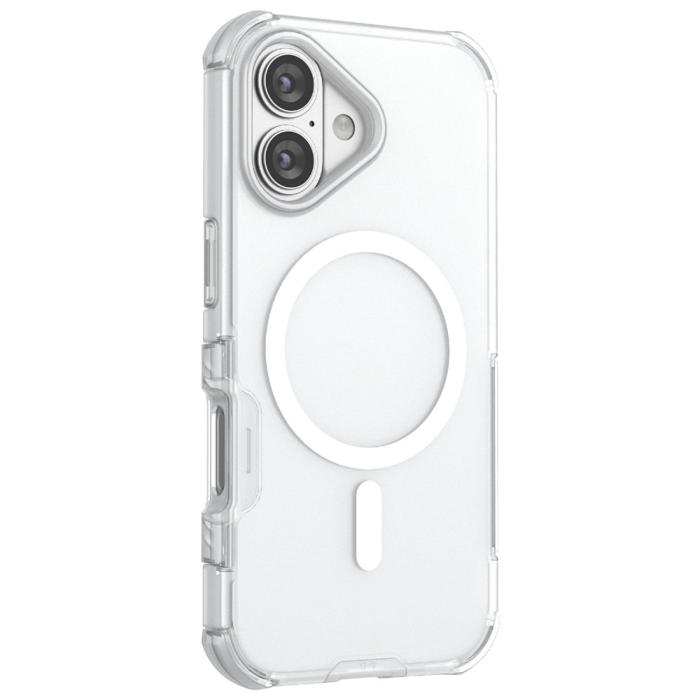 Bild 2,  iPhone 17 Skal MagSafe Shockproof Hybrid Vit