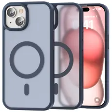 ColorPop ColorPop iPhone 15 Skal CH MagSafe Matt M&ouml;rk Bl&aring;