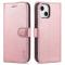 AZNS AZNS iPhone 14 Fodral Läder Roséguld