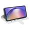  Samsung Galaxy A55 5G Fodral Crazy Horse Läder Vit