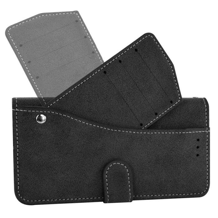Bild 4,  Samsung Galaxy S26 Ultra Fodral Multifunktionellt Läder Svart