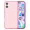  iPhone 17 Skal Hybrid Glitter Rosa