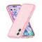  iPhone 17 Skal Hybrid Glitter Rosa
