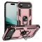  iPhone Air Skal Shockproof Hybrid Ring Roséguld