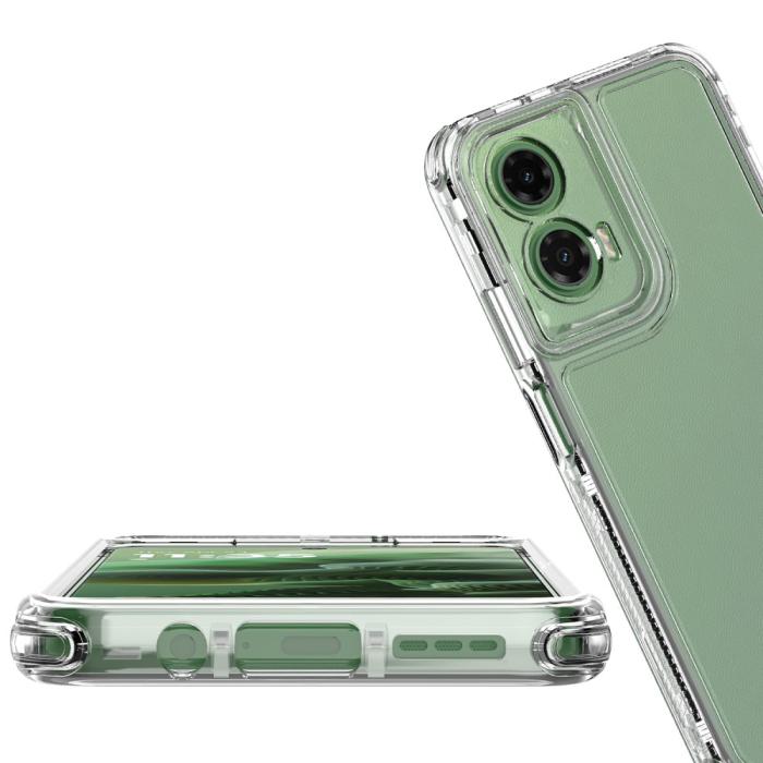 Bild 5,  Motorola Moto G35 5G Skal Hybrid 360 Shockproof Transparent