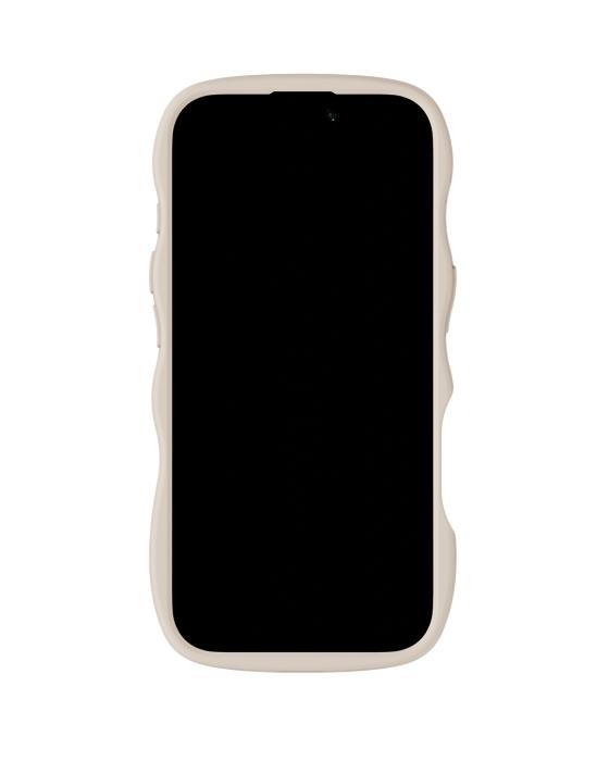 Bild 4, holdit holdit iPhone 17 Mobilskal Wavy Light Beige/Transparent