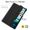  Samsung Tab S7 / Tab S8 - Tri-Fold Fodral Med Pennhållare - Svart