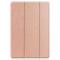  Samsung Galaxy Tab S7 Plus / Tab S8 Plus Tri-Fold Fodral Pennhållare Roséguld