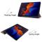  Samsung Galaxy Tab S7 Plus / Tab S8 Plus Tri-Fold Fodral Pennhållare Roséguld