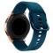  Silikon Armband För Smartwatch (20mm) - Mörk Blå