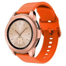  Silikon Armband F&ouml;r Smartwatch (20mm) - Orange