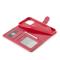 LC.IMEEKE LC.IMEEKE iPhone 14 Pro Fodral Läder Röd/Rosa