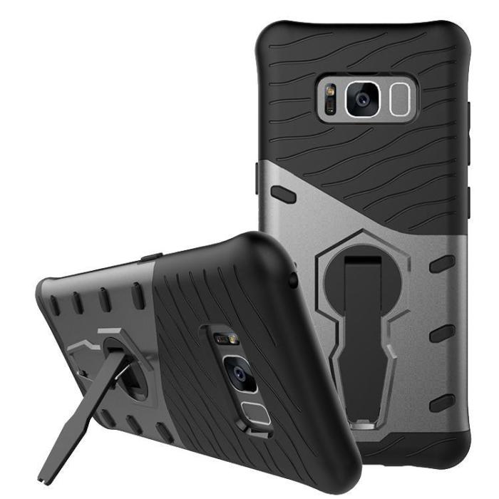 Bild 2,  Samsung S8 Plus Sniper Case Skal - Silver