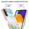  Samsung Galaxy A34 5G Skal Marmor TPU Grön