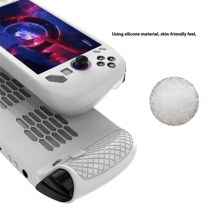 Bild 4,  Lenovo Legion Go S Skal Silikon Vit