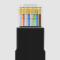 CableCreation CableCreation 90 Graders RJ45 Ethernet Adapter Svart