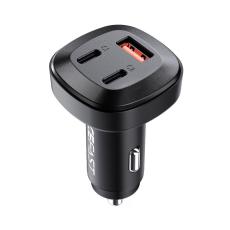 Acefast Acefast 66W PD PPS QC Billaddare 2x USB-C / USB-A Svart
