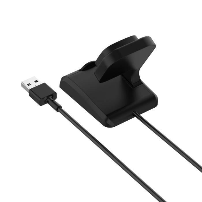 Bild 5,  1m Laddare Till Fitbit Versa 4 / 3 / Sense / Sense 2 Svart