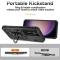  Samsung Galaxy S25 Skal Hybrid Ring CamShield Svart