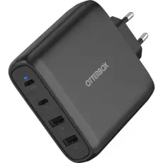 OtterBox OtterBox 100W PD 2x USB-C 2x USB-A V&auml;ggladdare Svart