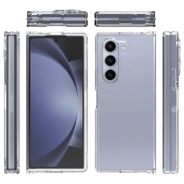 Bild 3,  Galaxy Z Fold 6 Skal TPU/Akryl Transparent