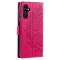  Samsung Galaxy S25 FE Fodral Mandala Läder Rosa