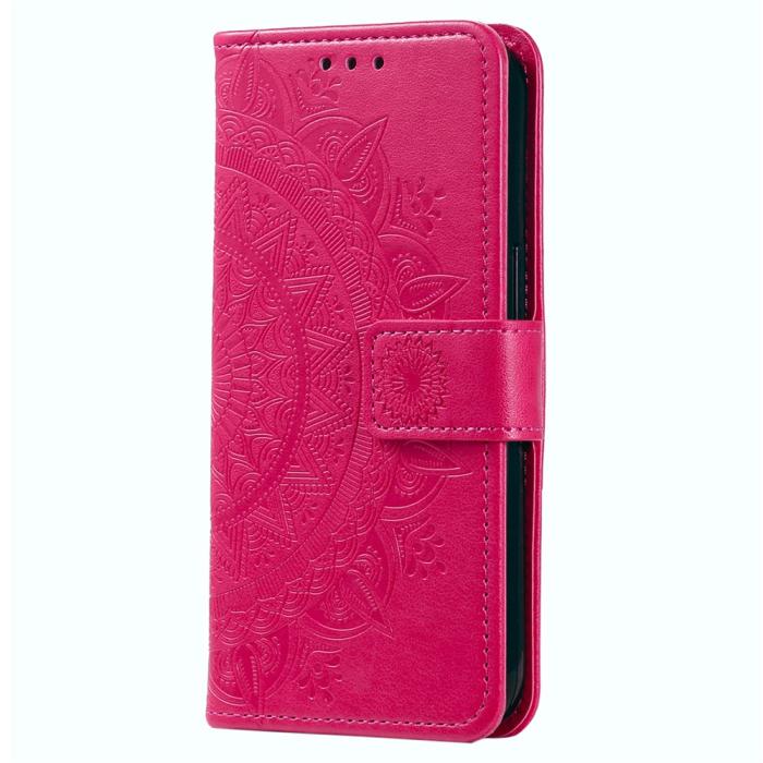 Bild 5,  Samsung Galaxy S25 FE Fodral Mandala Läder Rosa