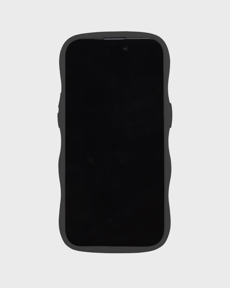 holdit holdit iPhone 15 Pro Max Skal Wavy Svart/Transpare