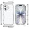  iPhone 17 Skal MagSafe Shockproof Hybrid Vit