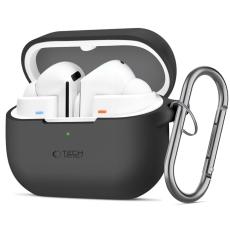Tech-Protect Tech-Protect Galaxy Buds 3/3 Pro Skal Silikon Hook Svart