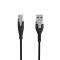 Gear GEAR Laddkabel PRO USB-A - USB-C 1.5m Kevlarkabel Svart