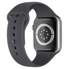ColorPop Apple Watch 38/40/41/42 mm Silikon Armband (M/L) M&ouml;rk Gr&aring;