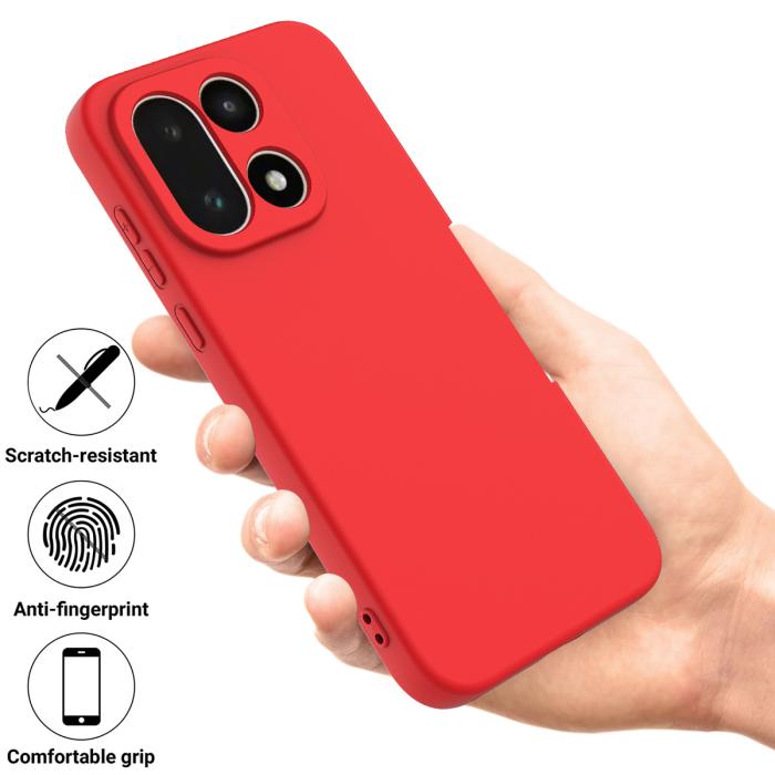 Bild 2,  OnePlus 15 Skal Liquid Silikon Röd