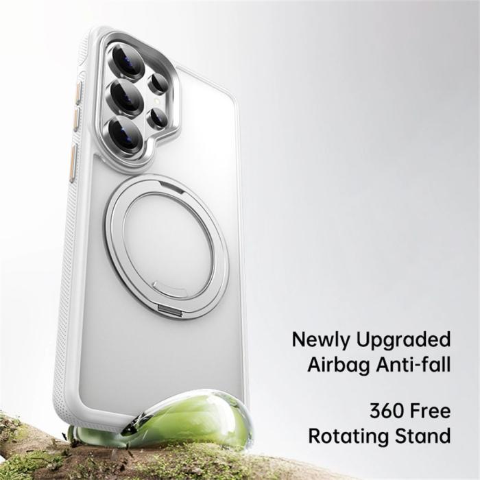 Bild 2,  Samsung Galaxy S26 Ultra Skal MagSafe Kickstand Vit