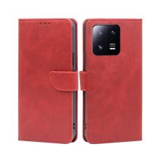  Xiaomi 13 Pro 5G Fodral L&auml;der R&ouml;d