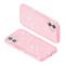  iPhone 17 Skal Hybrid Glitter Rosa