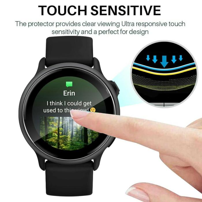 Bild 3,  Garmin Vivoactive 6 3-PACK Skärmskydd TPU