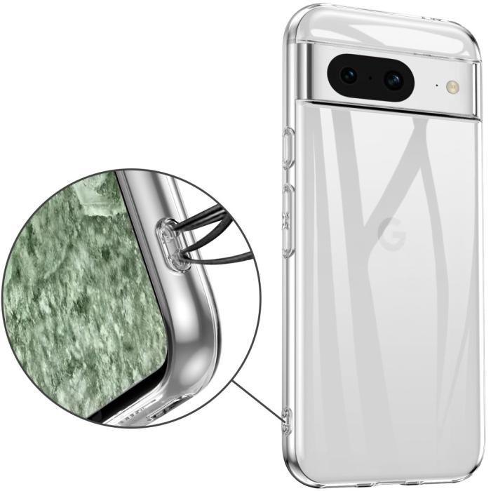 Bild 6,  Google Pixel 8A TPU Skal Transparent