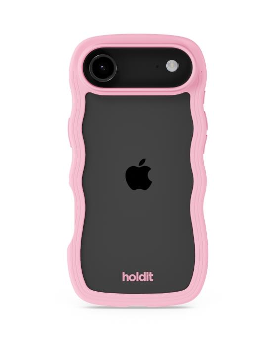 Bild 2, holdit holdit iPhone Air Mobilskal Wavy Pink/Transparent
