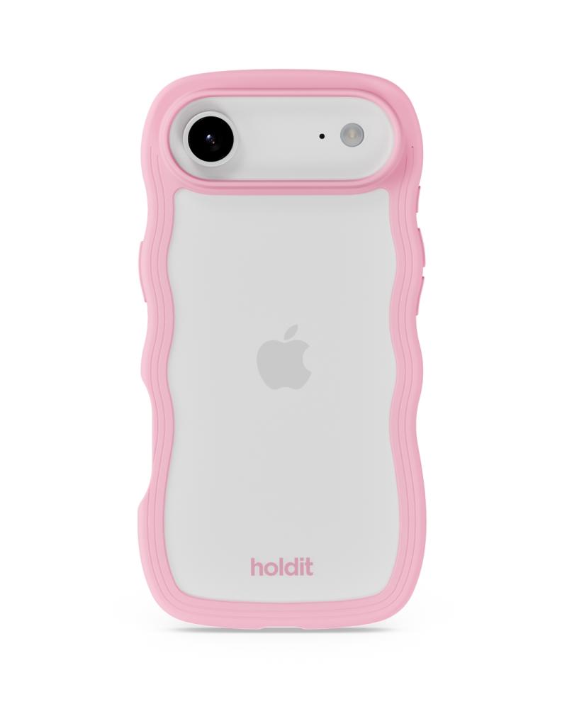 holdit holdit iPhone Air Mobilskal Wavy Pink/Transparent