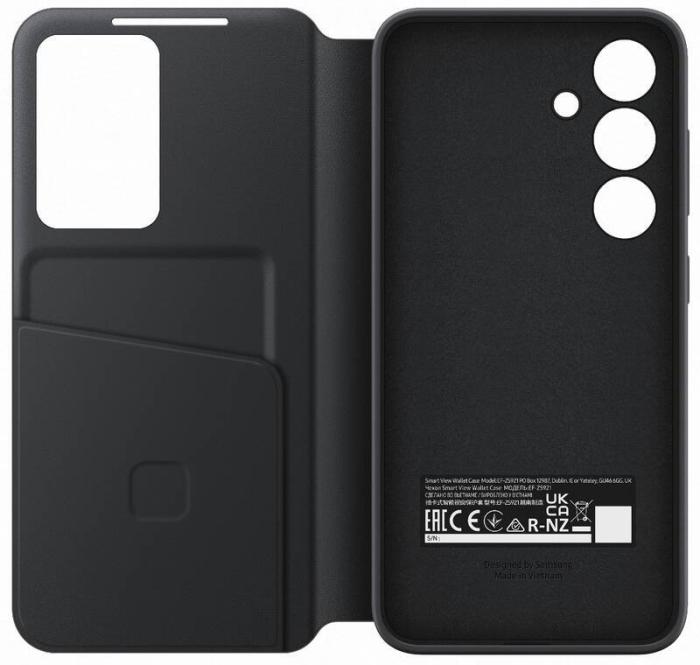 Bild 4, Samsung Samsung Galaxy S24 Fodral Smart Clear View Svart