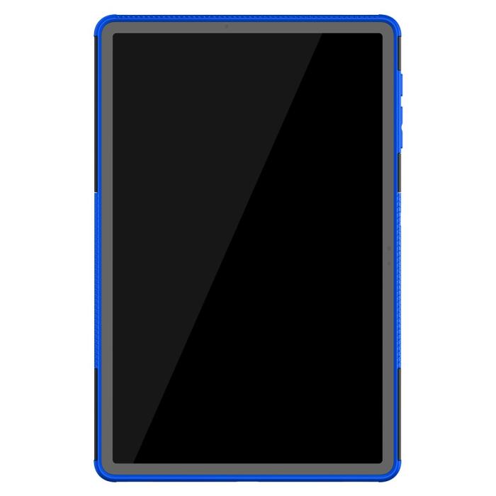 Bild 6,  Samsung Galaxy Tab S7 Plus / Tab S8 Plus Skal Rugged Kickstand Armor Blå
