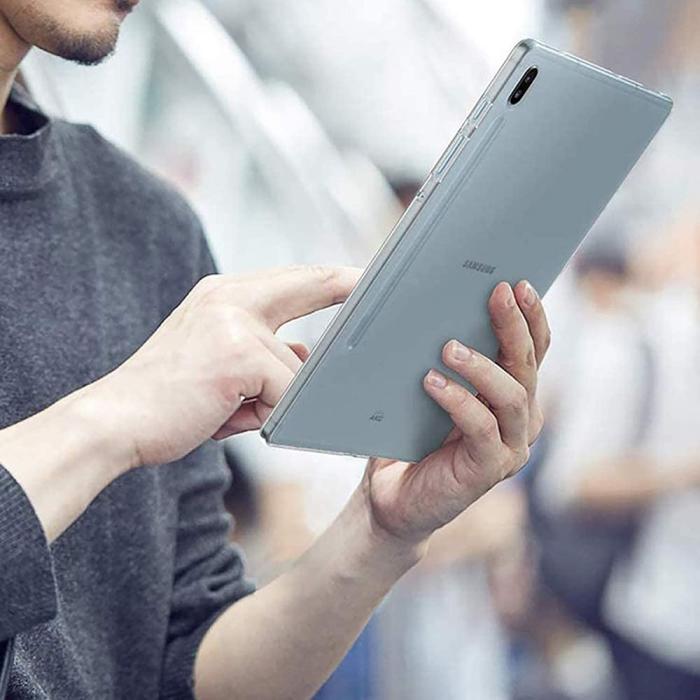 Bild 6,  Samsung Galaxy Tab S7 Plus / Tab S8 Plus Transparent TPU Skal