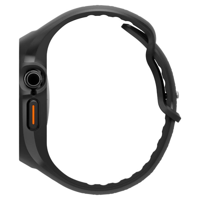 Bild 3, Spigen Spigen Apple Watch 11 / 10 46 mm Skal/Armband Liquid Air Matt Svart