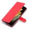 AZNS AZNS Samsung Galaxy S24 Ultra Fodral Retro Läder Röd