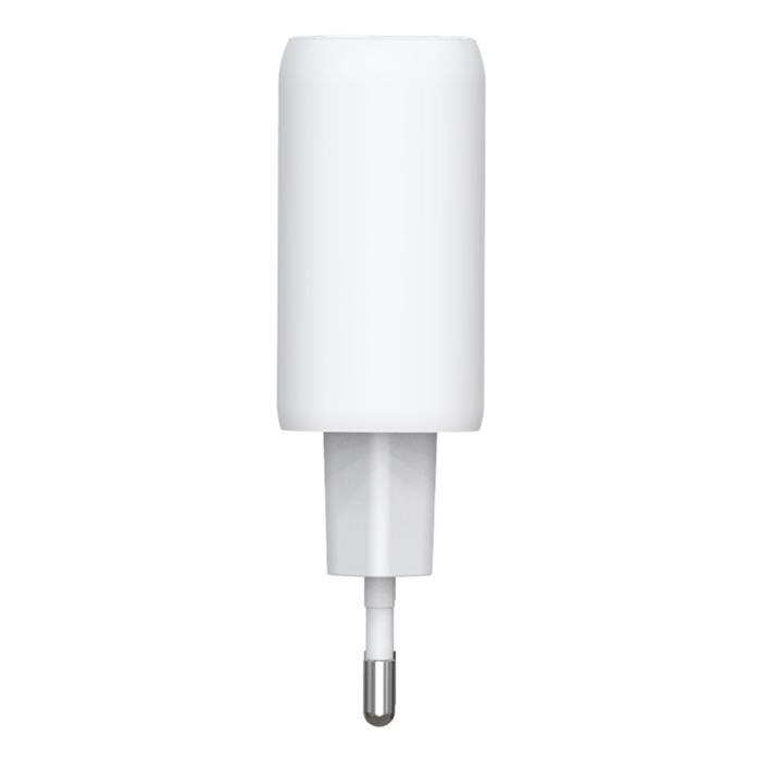 Bild 4, AMORUS Amorus 30W GaN PD QC USB-C / USB-A Väggladdare Vit