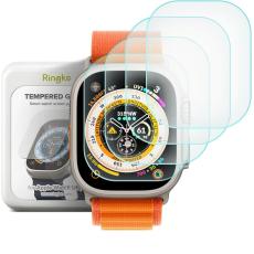 Ringke Ringke 4-PACK H&auml;rdat Glas ID Sk&auml;rmskydd Apple Watch Ultra 49 mm